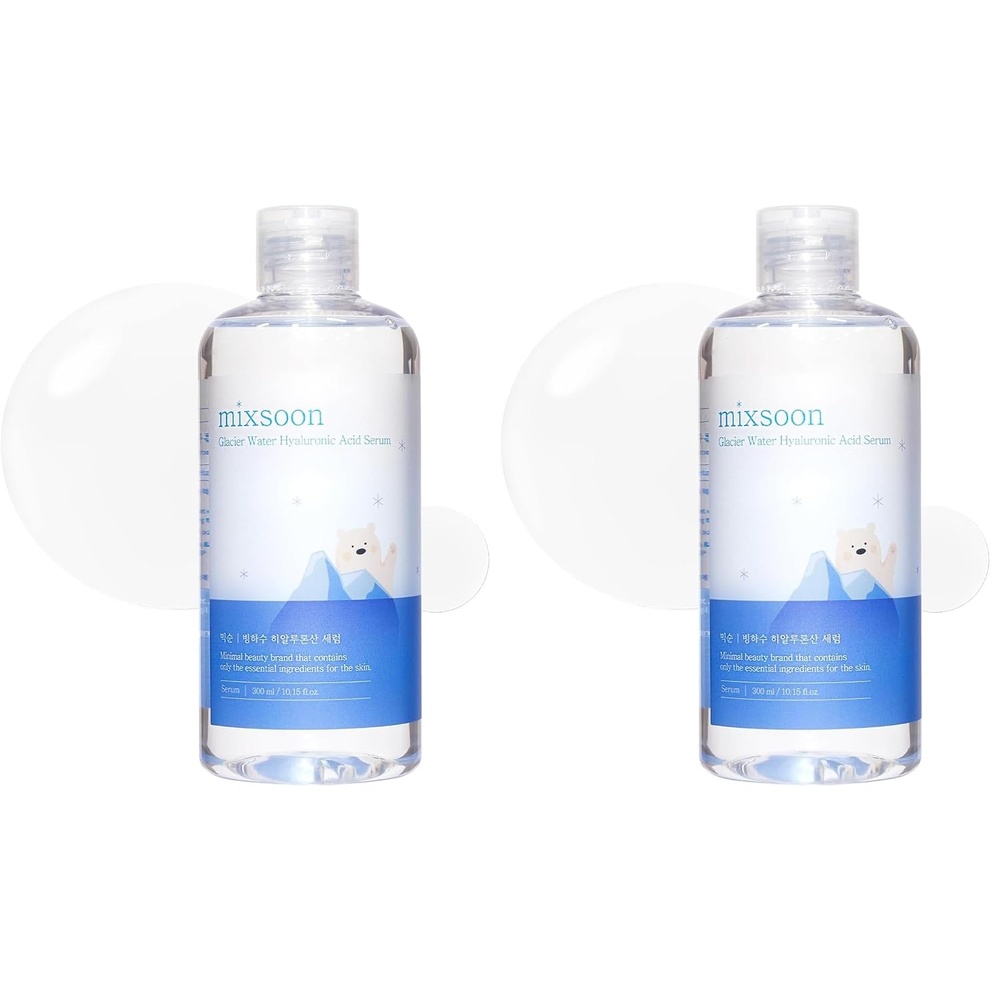 image:imagemixsoon Glacier Water Hyaluronic Acid SerumDeep Hydration and Cooling for Face Hydration Booster Refreshing Lightweight Texture 300ml 1014 floz Korean Glass Skin Care1014 Fl Oz Pack of 2