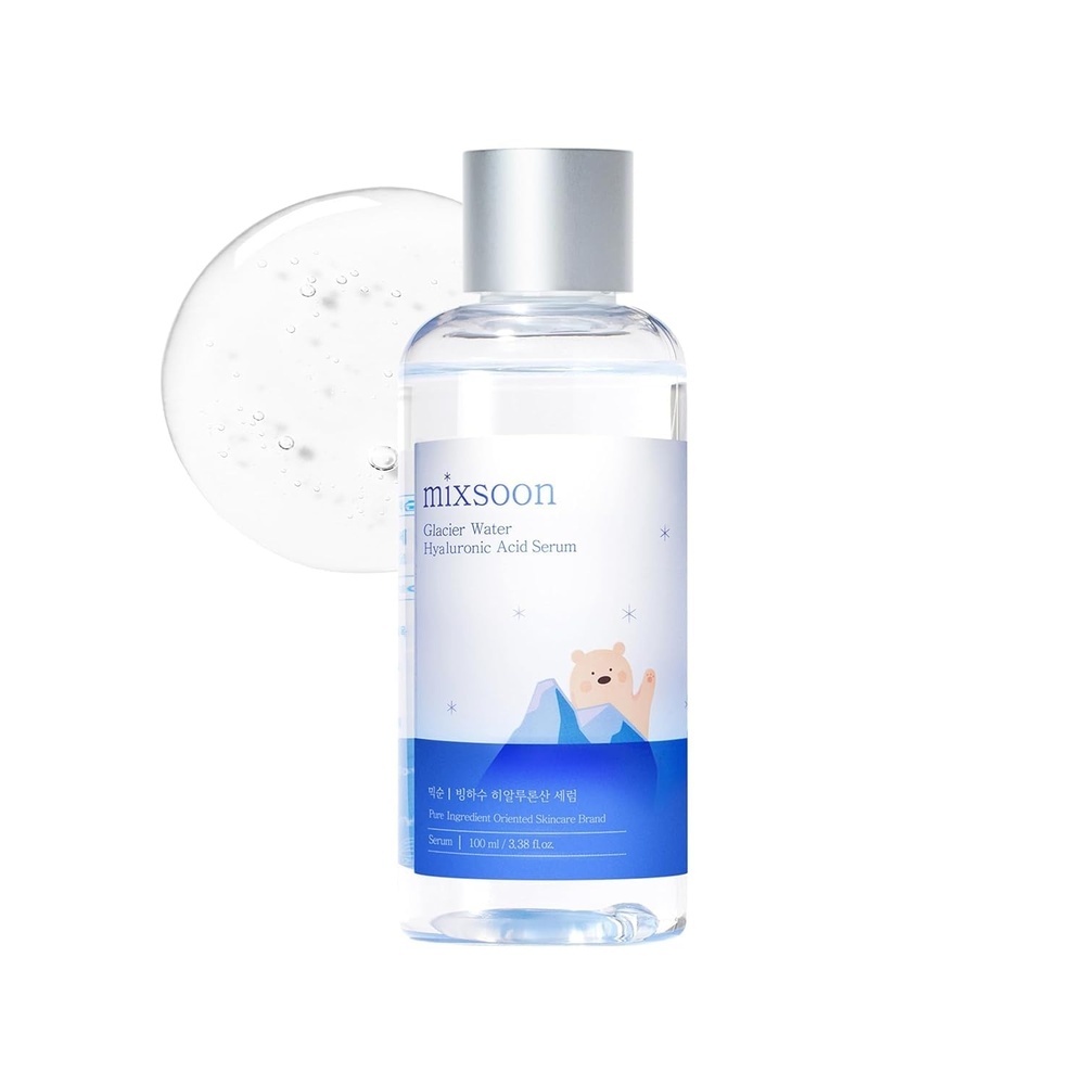 image:imagemixsoon Glacier Water Hyaluronic Acid SerumDeep Hydration and Cooling for Face Hydration Booster Refreshing Lightweight Texture 300ml 1014 floz Korean Glass Skin Care338 Fl Oz Pack of 1