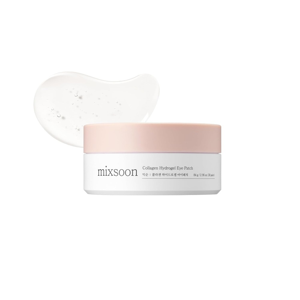 image:imagemixsoon Bean Hydrogel Eye Patch 84 g 296 oz 30 pairs Korean Glass Skin Care Under Patch Hydrating Radiance Easy Patch fore Korean Glass SKin CareCollagen