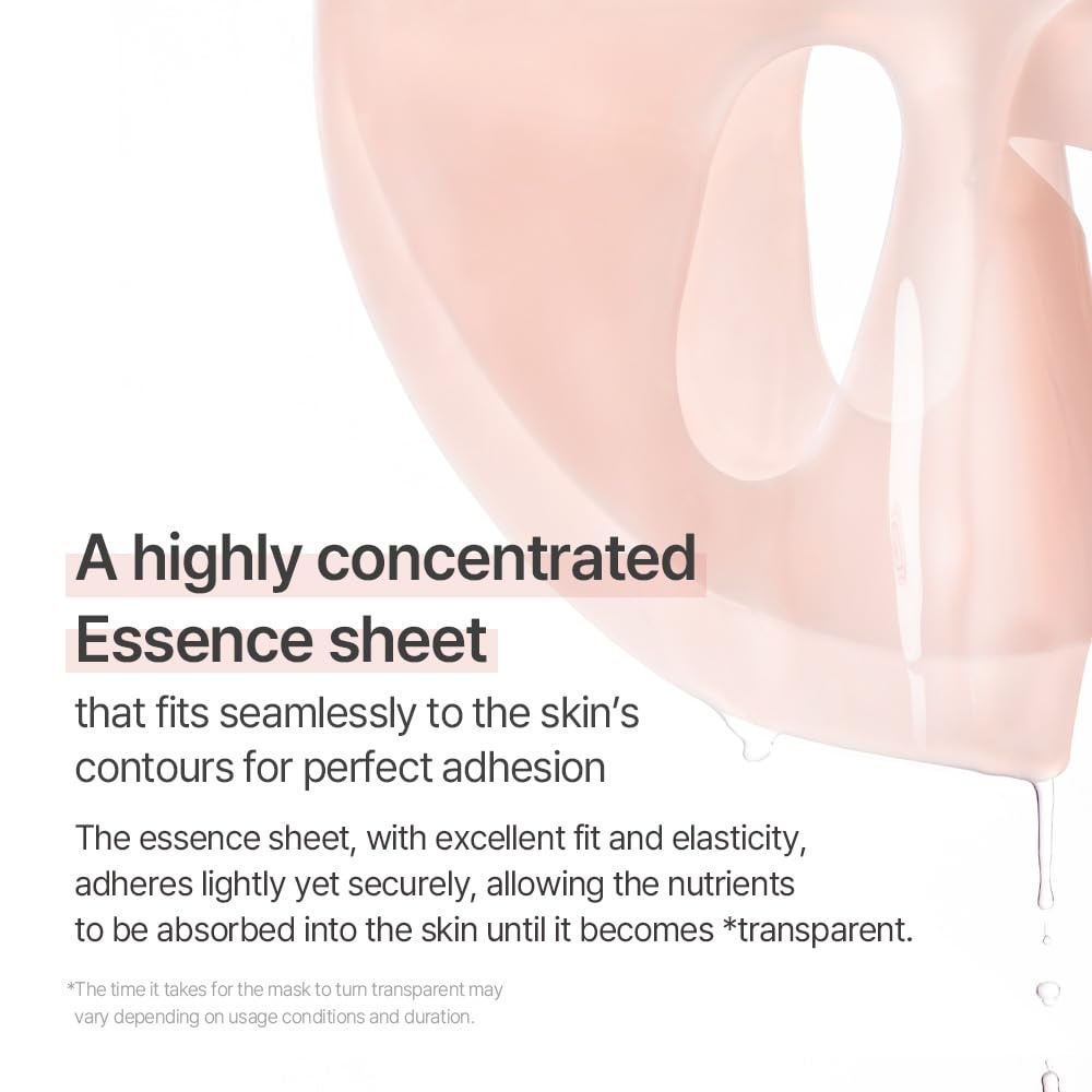 image:imagemixsoon Collagen Hydrogel Face Mask Hydration AllInOne Firming Soothing Gel Formula Face Mask for Radiant Smooth Skin Stocking Stuffers Korean Glass Skin Care Pack of 3 BeanPDRN