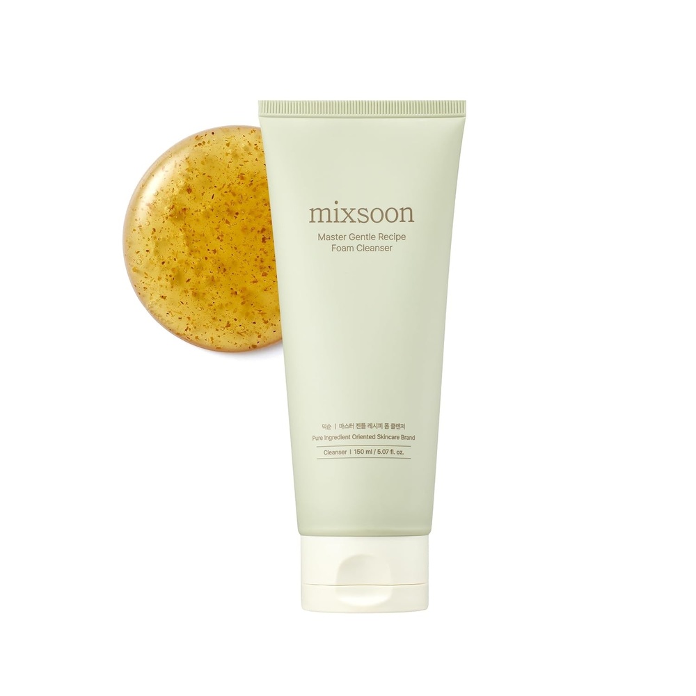 image:imagemixsoon Master Gentle Recipe Foam CleanserMild Exfoliation Daily Cleanser Amino Acid Complex and Cica Soft Foam for Clear Moisturized Skin 150ml 507 fl oz Korean Glass Skin Care