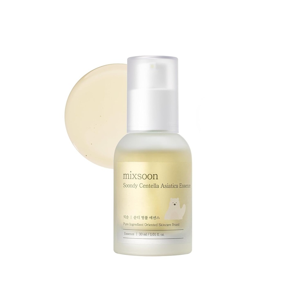 image:imagemixsoon Soondy Centella Asiatica EssenceSoothing and Calming for Face Jeju Island Cica Extracts and Hydrating Formula for Balanced Skin 30ml 101 floz Korean Glass Skin Care101 Fl Oz Pack of 1