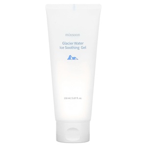 mixsoon Glacier Water Ice Soothing Gel 5.07 Fl. Oz. /150ml Cooing Soothing Care for Sensitive Skin Korean Glass Skin Care