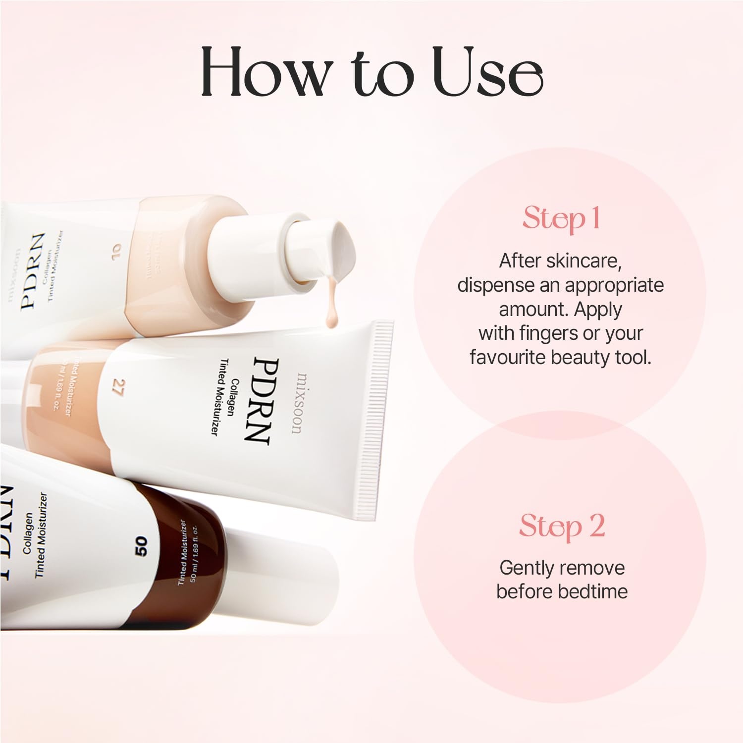 image:imagePDRN Collagen Tinted Moisturizer No17Bare Skincare Infused Base169flozNo 10 Ease