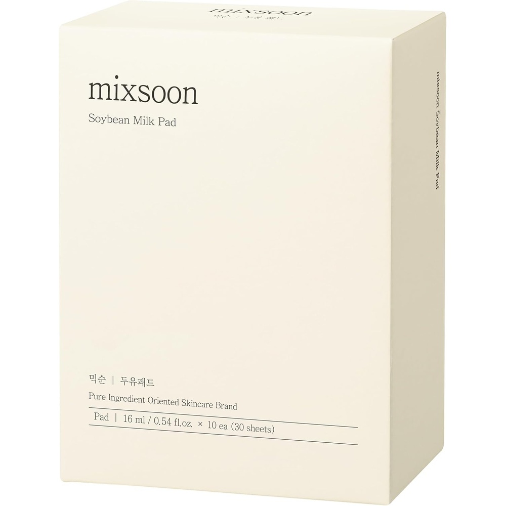 image:imagemixsoon Soybean Milk Pad 10ea Milky Texture Sheet Pad for Sensitive Skin Nourishing Moisturizer Korean Glass Skin Care