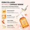 mixsoon PDRN Collagen Retinal 6 Capsule Serum, Retinal Copper Peptides Serum With Niacinamide, Firming Serum for Fine Lines & Texture Care, 30ml / 1.01 Fl. Oz Korean Glass Skin Care