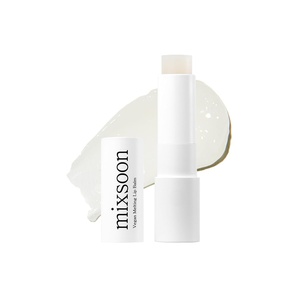 mixsoon Vegan Melting Lip Balm (Clear) – Shea Butter Moisturizing and Softening Chapped Lips Care,Transparent Finish for Smooth Hydrated Lips 4.1g / 0.13 fl. oz. Korean Glass Skin Care(Clear)