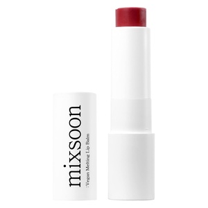 mixsoon Vegan Melting Lip Balm (Clear) – Shea Butter Moisturizing and Softening Chapped Lips Care,Transparent Finish for Smooth Hydrated Lips 4.1g / 0.13 fl. oz. Korean Glass Skin Care(Dry rose)