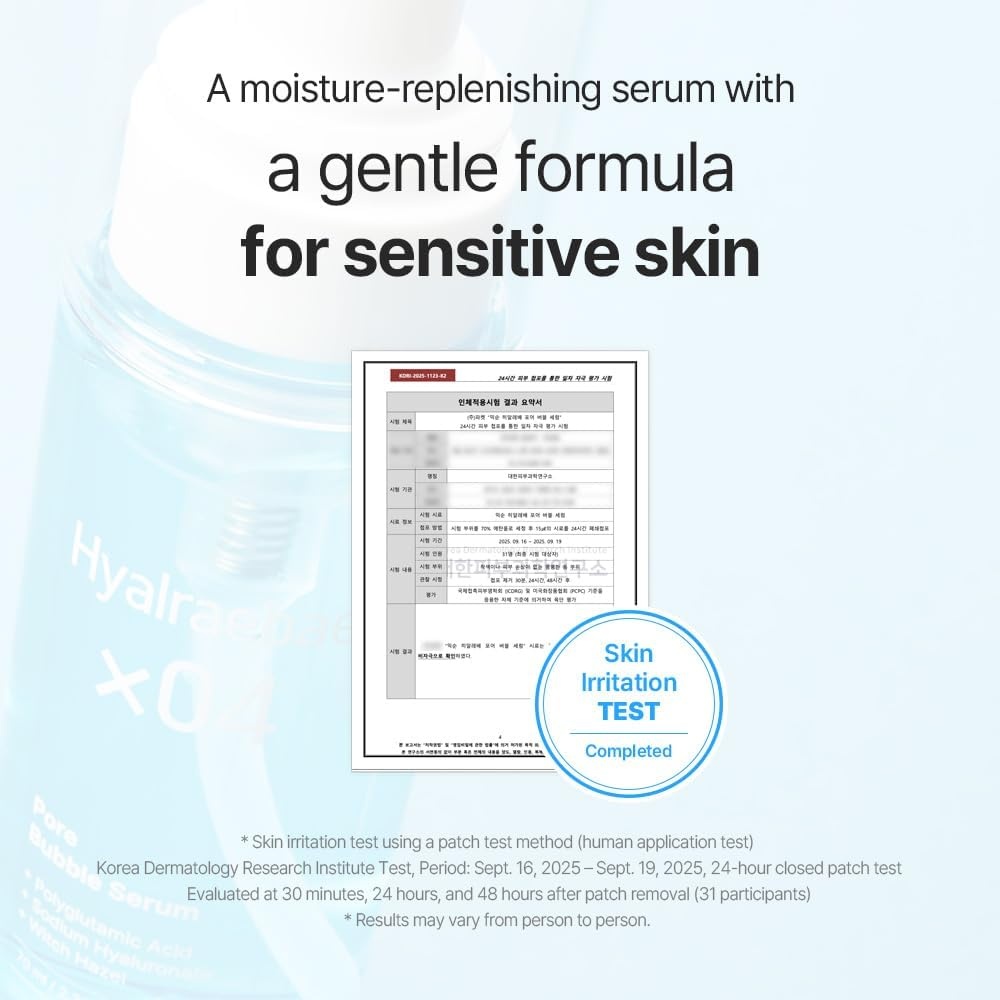 image:imagemixsoon Hyalraebae Pore Bubble Serum Airy Foam Serum with Exosome for Smooth Pores amp Glass Skin Hydration Make up Prep with Polyglutamic Acid 70ml 236 floz Korean Glass Skin Care