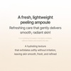 mixsoon White Rice Peeling Ampoule – White rice exfoliant, Gentle Exfoliating Serum for Smooth, Radiant Skin, Dead Skin Cells Remover 100ml / 3.38 fl.oz. Korean Glass Skin Care